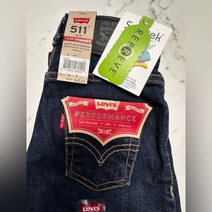 Levi's Kids Dark Blue Performance Jeans